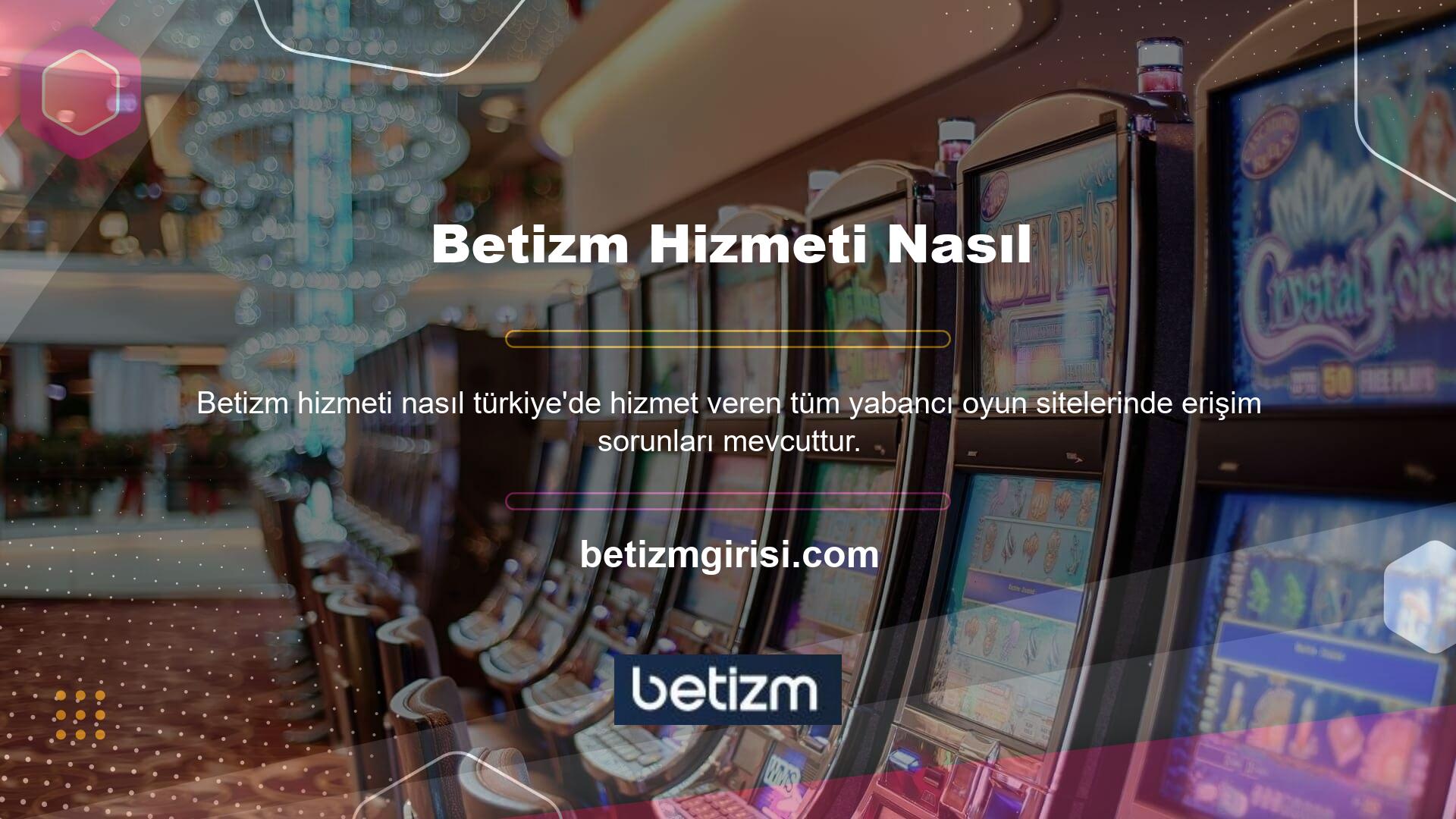 Sektörün en güvenilir ve güvenilir oyun sitesi Betizm oyun sitesi adresini güncelleyerek Türkiye'de hizmet sunmaya devam ediyor