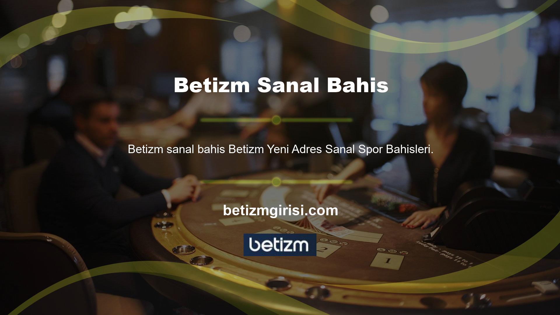 Betizm Live Bahis Sitesi, oyunculara bahis ve yaşama bahis yapma fırsatı sunar