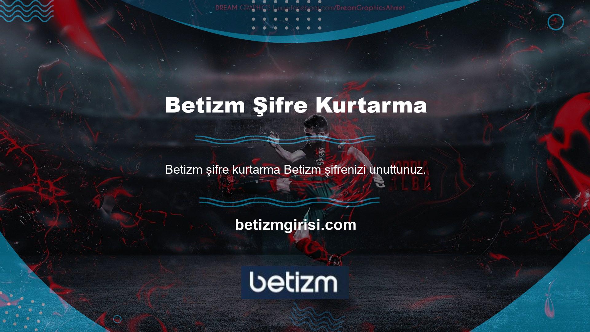 Resmi web sitesine girmek istediğinizde, kullanıcı adı ve şifre formunun hemen altında bir “Şifremi unuttum” düğmesi var